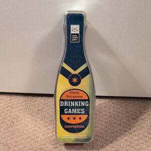 Drinking Games Compendium Bottle Tin NEW